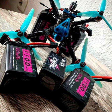 Value Edition [Combo] 2 Packungen CNHL Black Series 1100 mAh 22,2 V 6S 100 C Lipo-Akku mit XT60-Stecker