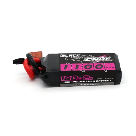 Value Edition CNHL Black Series 1100 mAh 7,4 V 2S 100 C Lipo-Akku mit T/Dean-Stecker