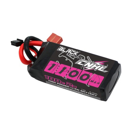 Value Edition CNHL Black Series 1100 mAh 7,4 V 2S 100 C Lipo-Akku mit T/Dean-Stecker