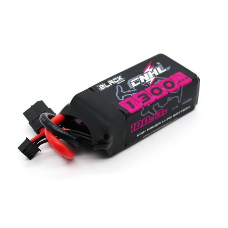 Value Edition 2 Packs CNHL Black Series 1300mAh 11.1V 3S 100C Lipo Battery with XT60 Plug-UK/CA Warehouse