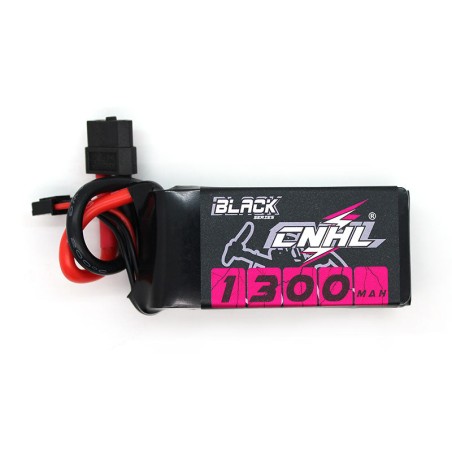 Value Edition 2 Packs CNHL Black Series 1300mAh 11.1V 3S 100C Lipo Battery with XT60 Plug-UK/CA Warehouse