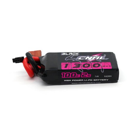 Value Edition CNHL Black Series 1300 mAh 7,4 V 2S 100 C Lipo-Akku mit T/Dean-Stecker