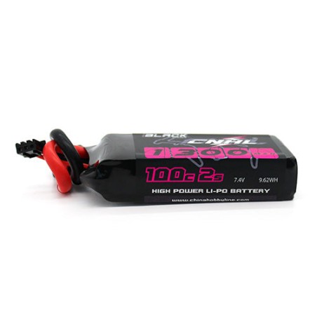 Value Edition CNHL Black Series 1300 mAh 7,4 V 2S 100 C Lipo-Akku mit T/Dean-Stecker