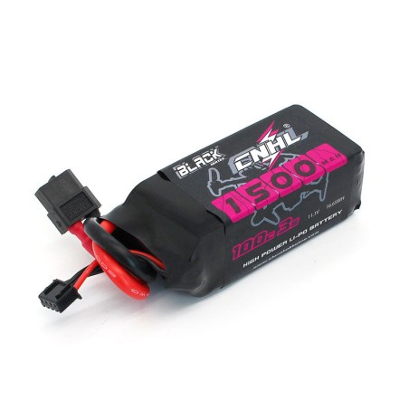 Value Edition [Kombi] 2 Packungen CNHL Black Series 1500 mAh 11,1 V 3S 100 C Lipo-Akku mit XT60-Stecker