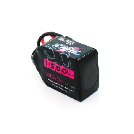 Value Edition [Combo] 2 Packungen CNHL Black Series 1500 mAh 22,2 V 6S 100 C Lipo-Akku mit XT60-Stecker