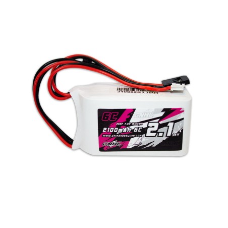 Value Edition CNHL Black Series 2100 mAh 7,4 V 2S 6C Lipo-Akku mit FUTABA-Stecker