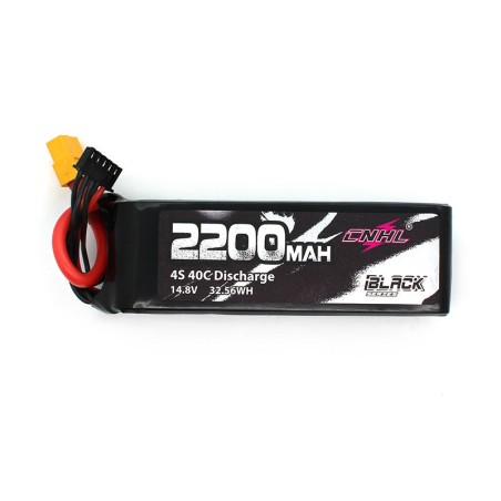 Value Edition CNHL Black Series 2200mAh 4S 14,8V 40C Lipo Akku mit XT60 Stecker