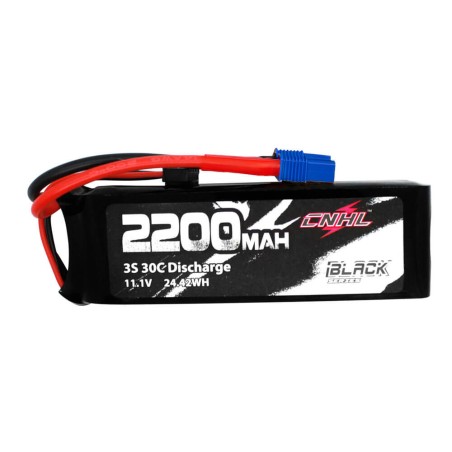 Value Edition CNHL Black Series 2200 mAh 3S 11,1 V 30 C Lipo-Akku mit EC3-Stecker