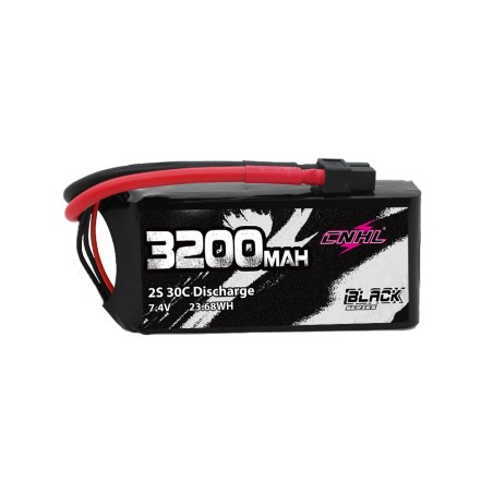 Value Edition CNHL Black Series 3200 mAh 7,4 V 30 C 2S Shorty Lipo-Akku mit XT60-Stecker