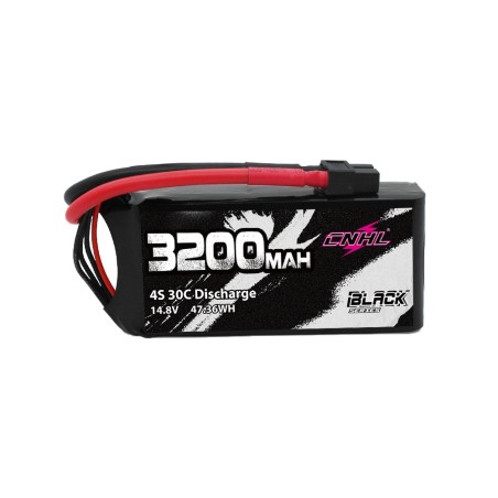 Value Edition CNHL Black Series 3200 mAh 14,8 V 30 C 4S Shorty Lipo-Akku mit XT60-Stecker