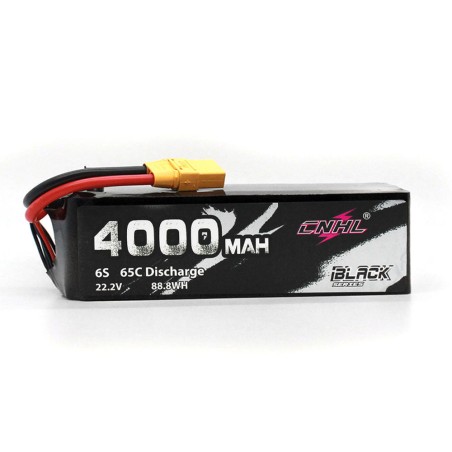 Value Edition [Ausverkauf] CNHL Black Series 4000 mAh 22,2 V 6S 65C Lipo-Akku mit XT90