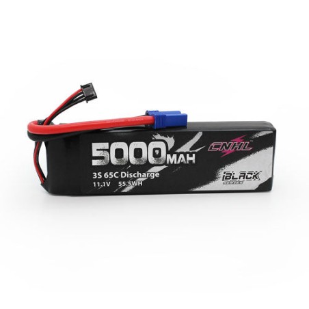 Value Edition CNHL Black Series 5000 mAh 11,1 V 3S 65C Lipo-Akku mit EC5-Stecker