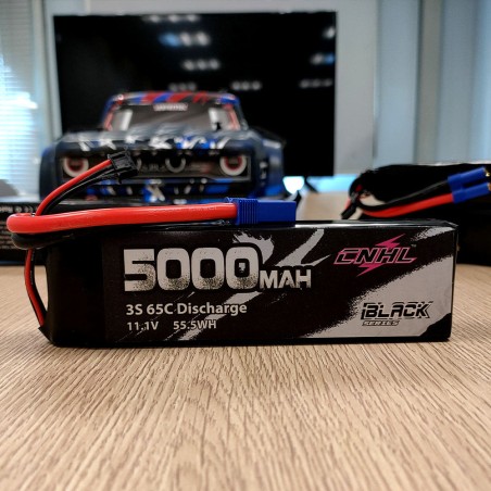 Value Edition CNHL Black Series 5000 mAh 11,1 V 3S 65C Lipo-Akku mit EC5-Stecker