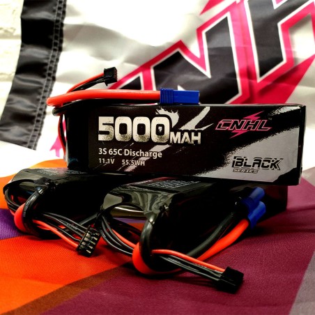 Value Edition CNHL Black Series 5000 mAh 11,1 V 3S 65C Lipo-Akku mit EC5-Stecker