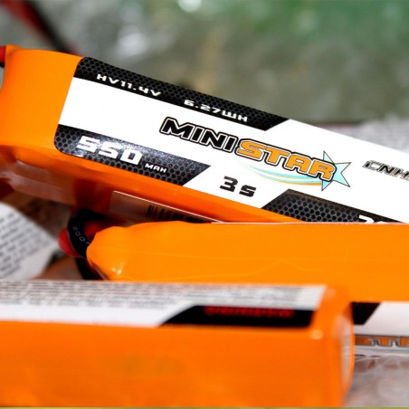 Value Edition 12 Packungen CNHL MiniStar HV 550 mAh 11,4 V 3s 70c Lipo-Akku mit XT30U – UK-Lager