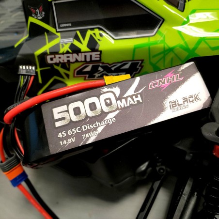 Value Edition CNHL Black Series 5000 mAh 14,8 V 4S 65C Lipo-Akku mit EC5-Stecker