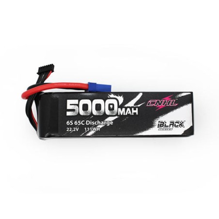 Value Edition CNHL Black Series 5000 mAh 22,2 V 6S 65C Lipo-Akku mit EC5-Stecker