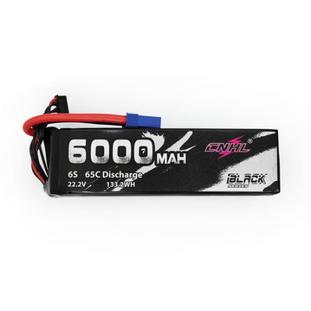 Value Edition CNHL Black Series 6000 mAh 22,2 V 6S 65C Lipo-Akku mit EC5-Stecker