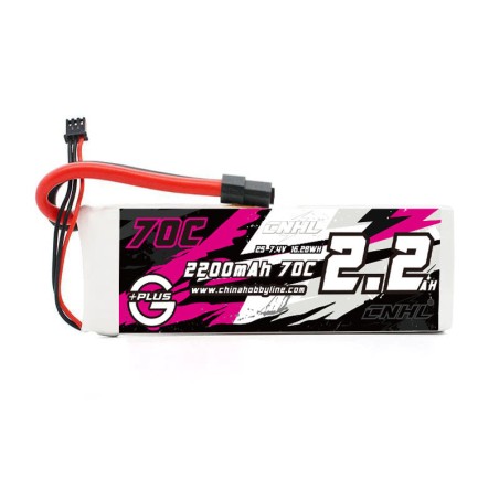 Value Edition CNHL G+Plus 2200 mAh 7,4 V 2S 70C Lipo-Akku mit XT60-Stecker