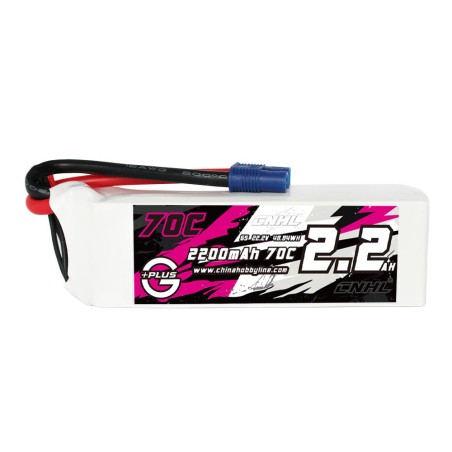 Value Edition CNHL G+Plus 2200 mAh 22,2 V 6S 70C Lipo-Akku mit EC3-Stecker