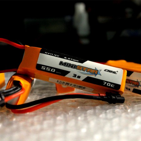 Value Edition 12 Packungen CNHL MiniStar HV 550 mAh 11,4 V 3s 70c Lipo-Akku mit XT30U – UK-Lager