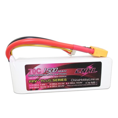 Value Edition CNHL G+Plus 1500 mAh 11,1 V 3S 70C Lipo-Akku mit XT60-Stecker