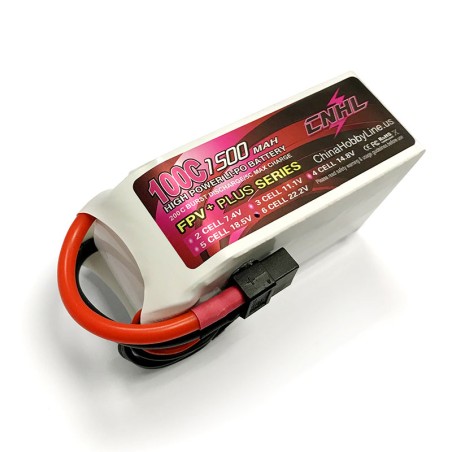 Value Edition CNHL G+Plus 1500 mAh 22,2 V 6S 100C Lipo-Akku mit XT60-Stecker