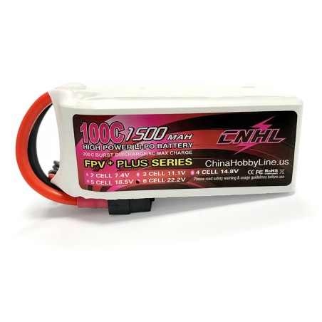 Value Edition CNHL G+Plus 1500 mAh 22,2 V 6S 100C Lipo-Akku mit XT60-Stecker