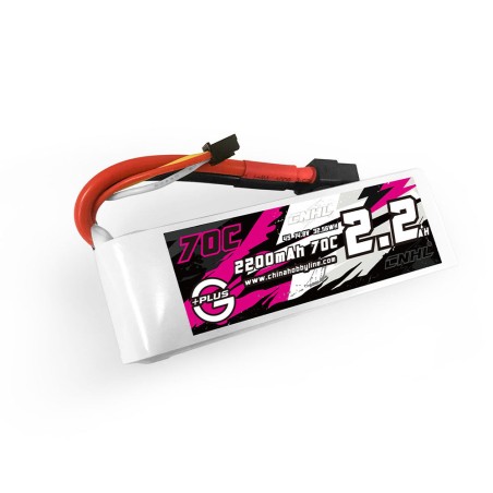 Value Edition 2 Packungen CNHL G+Plus 2200 mAh 14,8 V 4S 70C Lipo-Akku mit XT60-Stecker