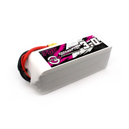 Value Edition [Kombi] 2 Packungen CNHL G+Plus 3000 mAh 22,2 V 6S 70C Lipo-Akku mit XT90-Stecker