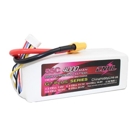 Value Edition CNHL G+Plus 4000 mAh 22,2 V 6S 55C Lipo-Akku mit XT90-Stecker