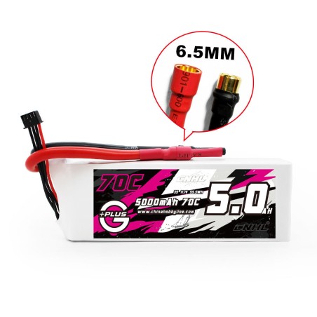 Value Edition CNHL G+Plus 5000 mAh 11,1 V 3S 70C Lipo-Akku mit 6,5 mm Rundstecker