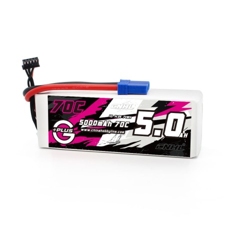 Value Edition CNHL G+Plus 5000 mAh 14,8 V 4S 70C Lipo-Akku mit EC5-Stecker