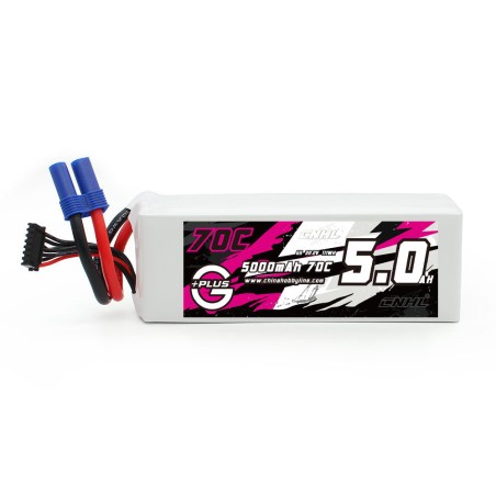 Value Edition CNHL G+Plus 5000mAh 22,2V 6S 70C Lipo Akku mit EC5 Stecker