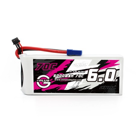 Value Edition CNHL G+Plus 6000 mAh 11,1 V 3S 70C Lipo-Akku mit EC5-Stecker