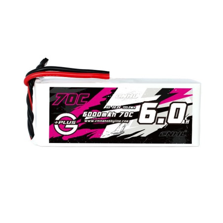 Value Edition CNHL G+Plus 6000mAh 22,2V 6S 70C Lipo Akku mit XT90 Stecker