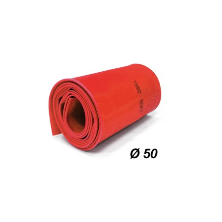 Value Edition Schrumpfschlauch Ø50 mm für Lipo-Akku (1 m pro Beutel) – Rot