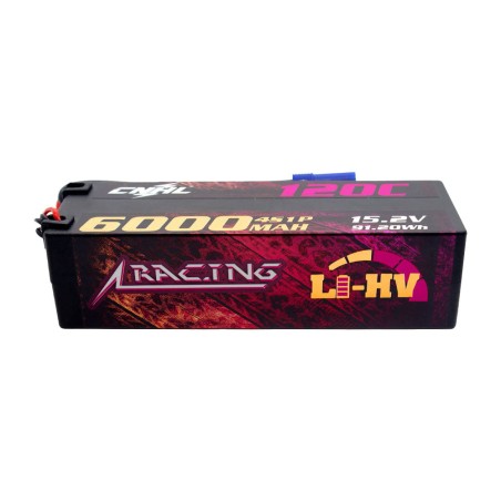 Value Edition CNHL Racing Series LiHV 6000 mAh 15,2 V 4S 120C HV Hartschalen-Lipo-Akku mit EC5-Stecker