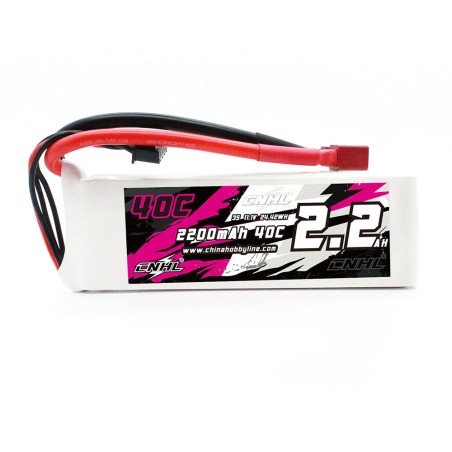 Value Edition 2 Packungen CNHL 2200 mAh 11,1 V 3S 40C Lipo-Akku mit T/Dean-Stecker – UK-Lager