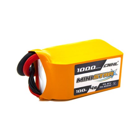 Value Edition CNHL MiniStar 1000 mAh 14,8 V 4S 100 C Lipo-Akku mit T/Dean-Stecker