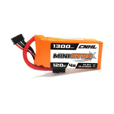 Value Edition CNHL MiniStar 1300 mAh 14,8 V 4S 120C Lipo-Akku mit XT60-Stecker