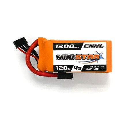 Value Edition [Combo] 4 Packungen CNHL 1300 mAh 14,8 V 4s 120c Lipo-Akku mit xt60-Stecker – UK-Lager