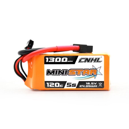 Value Edition CNHL MiniStar 1300 mAh 18,5 V 5S 120C Lipo-Akku mit XT60-Stecker