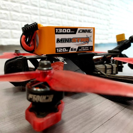 Value Edition CNHL MiniStar 1300 mAh 22,2 V 6S 120C Lipo-Akku mit XT60-Stecker