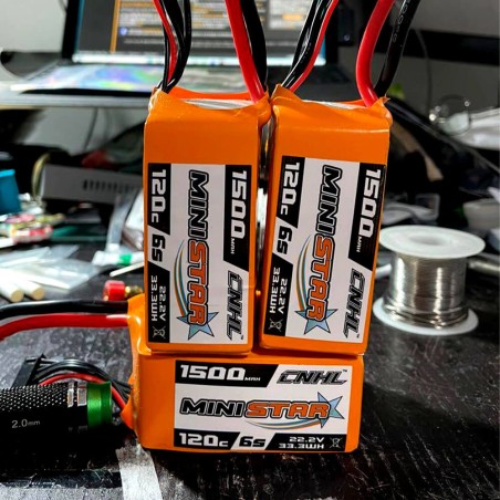 Value Edition CNHL MiniStar 1500 mAh 22,2 V 6S 120C Lipo-Akku mit XT60-Stecker