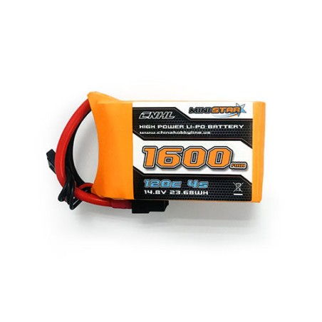 Value Edition CNHL MiniStar 1600 mAh 14,8 V 4S 120C Lipo-Akku mit XT60-Stecker