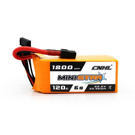 Value Edition CNHL MiniStar 1800 mAh 22,2 V 6S 120 C (max. 200 C) Lipo-Akku mit XT60-Stecker