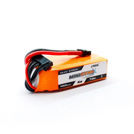 Value Edition CNHL MiniStar 450 mAh 22,2 V 6S 70C Lipo-Akku mit XT30U