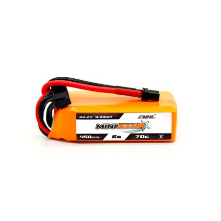 Value Edition CNHL MiniStar 450 mAh 22,2 V 6S 70C Lipo-Akku mit XT30U