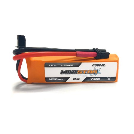 Value Edition CNHL MiniStar 450 mAh 7,4 V 2S 70C Lipo-Akku mit XT30U